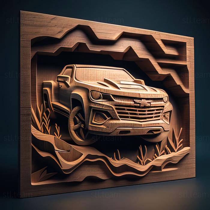 3D model Chevrolet Colorado (STL)